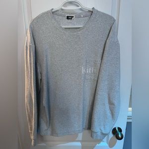 Kith grey sweatshirt, men’s L